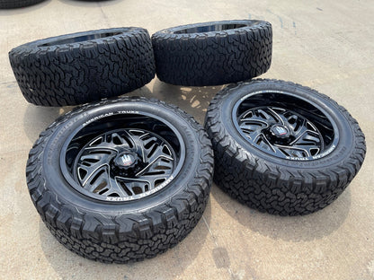 20" 20x10 American Truxx AT1914 Euphoria Ford F-150 rims wheels Expedition BFG