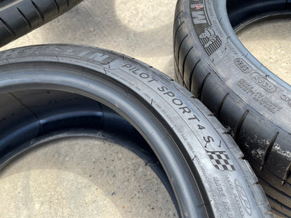 (4) 245/40/19 Michelin Pilot Sport 4S 94Y 245/40R19 tires