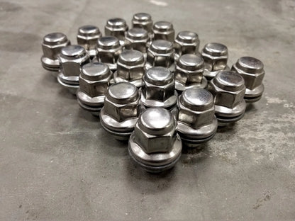(20) 12x1.5 OEM Toyota Camry lug nuts polished Avalon Corolla Rav-4 Lexus RX350
