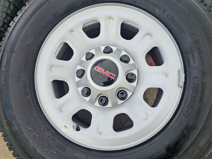 18" GMC Sierra Chevy Silverado 2500 3500 OEM 8096 wheels rims tires MICHELIN NEW