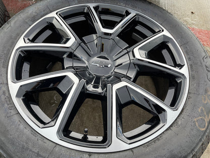 22" Chevy Tahoe Suburban RST OEM 14035 wheels rims Silverado 2025 2026 NEW