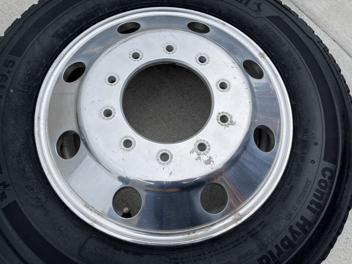 19.5" Ford F-450 Dually F-550 rim wheel RAM OEM FRONT 10x225 2024 2025 2026