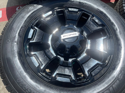 20" Ford F-250 F-350 OEM 10487 LIMITED TREMOR wheels rims SET MICHELIN DEFENDER