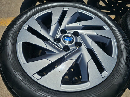 18" Subaru Outback Legacy Forester OEM wheels rims  tires 2023 2024 2025