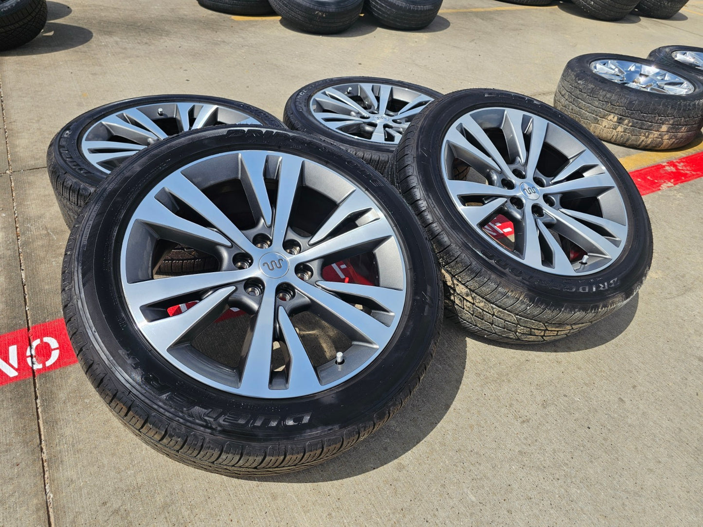 22" Ford F-150 KING RANCH LIMITED OEM rims wheels 10264 Expedition BRIDGESTONE