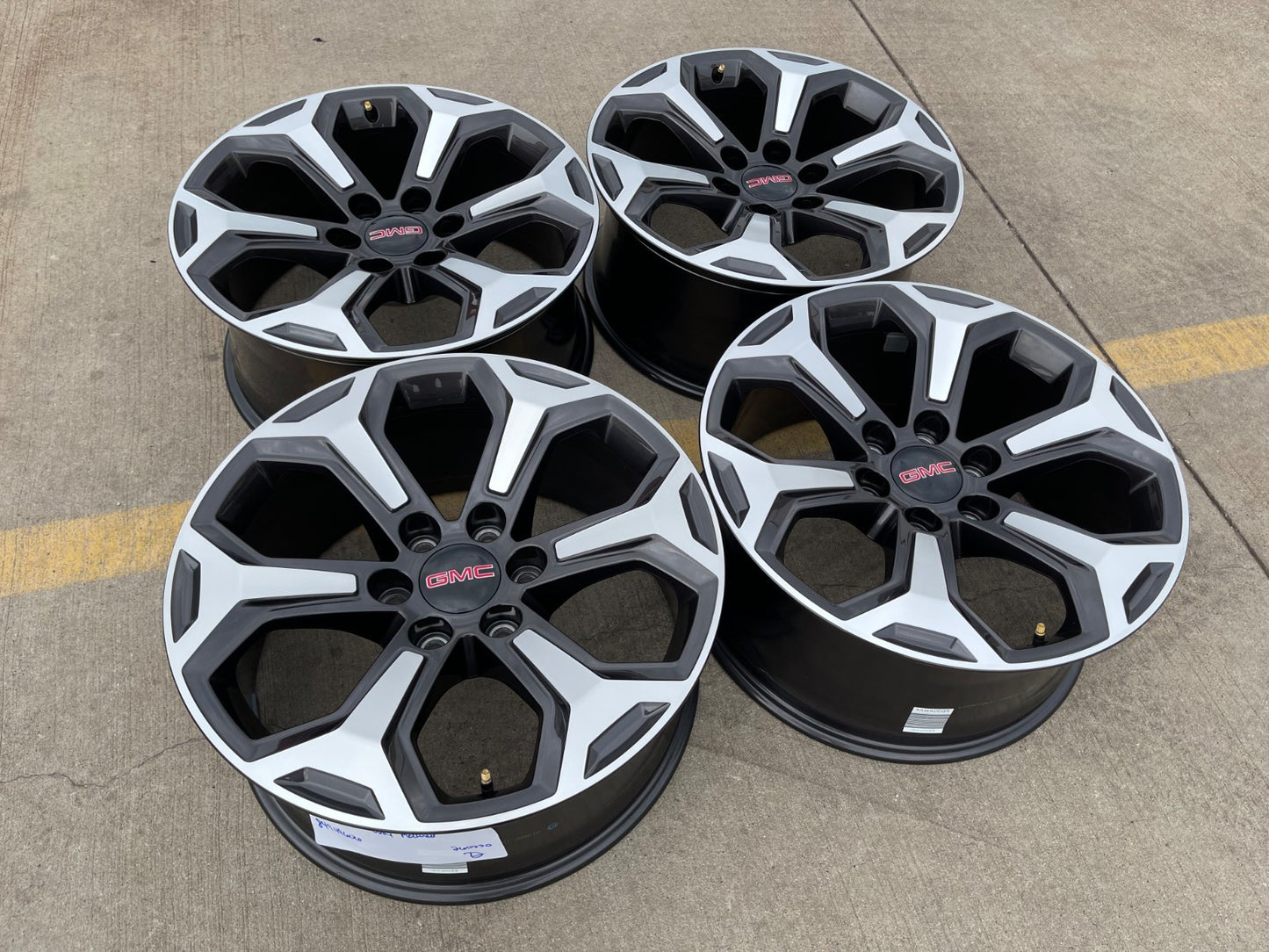 20" GMC Sierra AT4X Canyon Chevy Silverado OEM wheels rims 2024 2025 2026 NEW