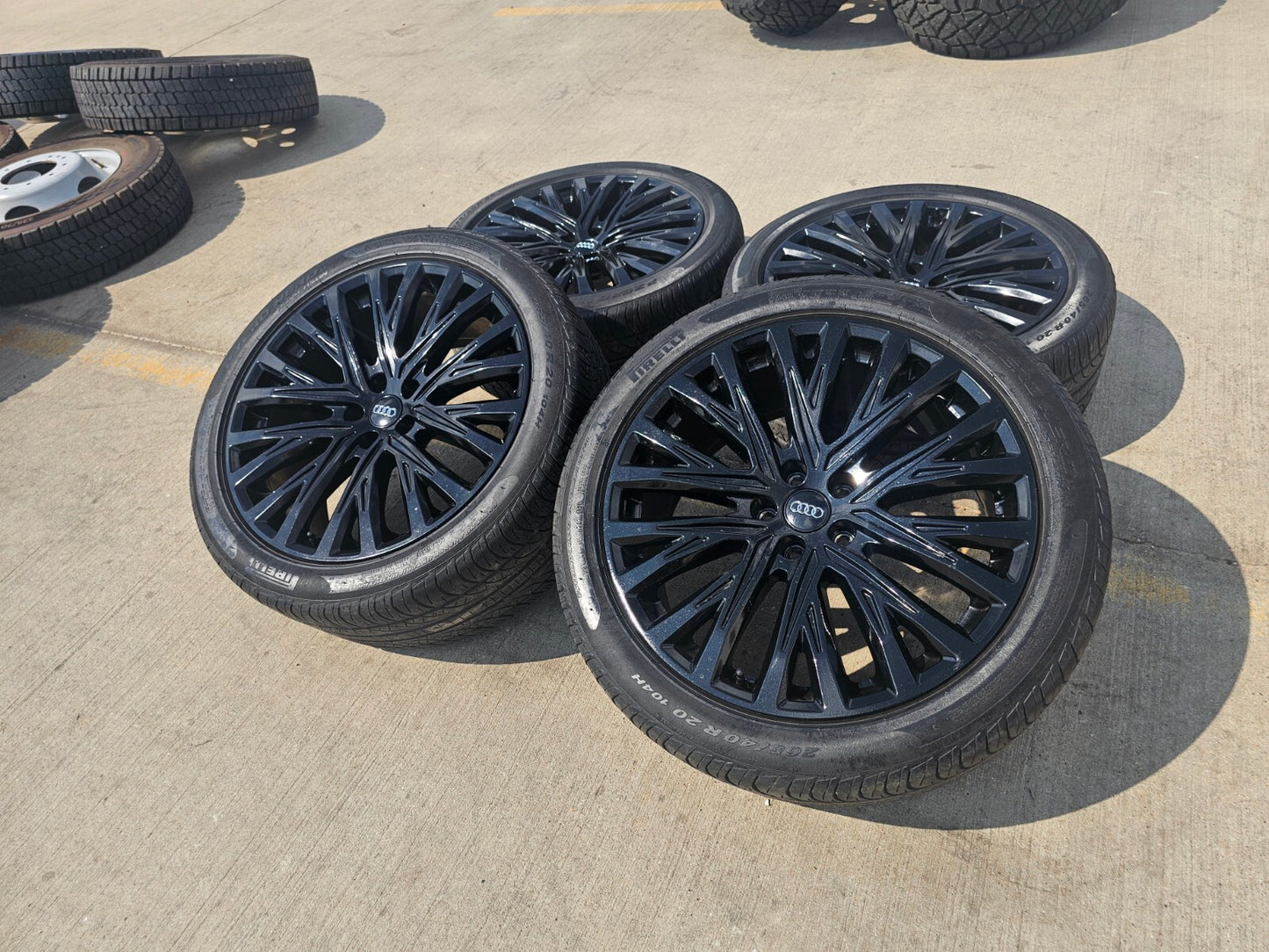 20" Audi A7 A8 OEM wheels rims 59058 tires Q3 2020 2021 2022 2023 2024 2025