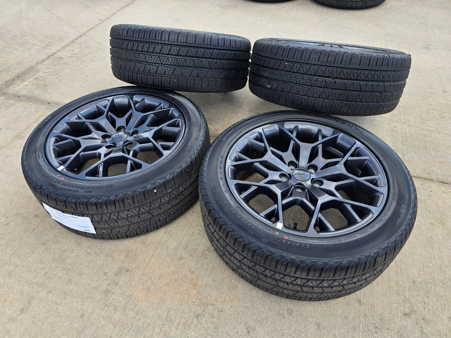 21" Jeep Grand Cherokee L OEM wheels rims 9291 Durango tires DISCOUNTED