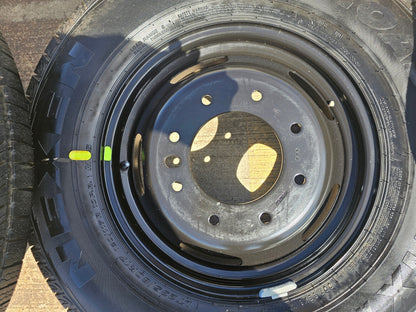 17" Dodge Ram 3500 Dually Laramie 8x200 wheels rims 2701 2702 OEM 2024 2025 NEW