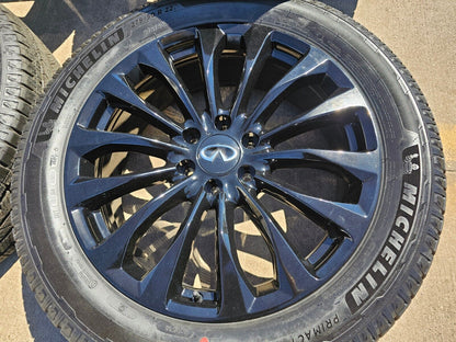 22" Infiniti QX80 QX56 OEM wheels rims 62799 73770 Nissan Titan Armada NEW