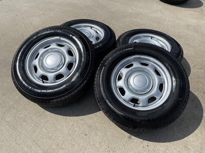 17" Ford F-150 OEM rims wheels 3857 steel 2025 2026 2027 MICHELIN SET NEW