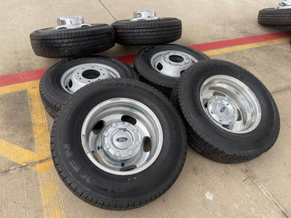 17" Ford F-350 Dually OEM 3618 3619 rims wheels SET tires NEXEN