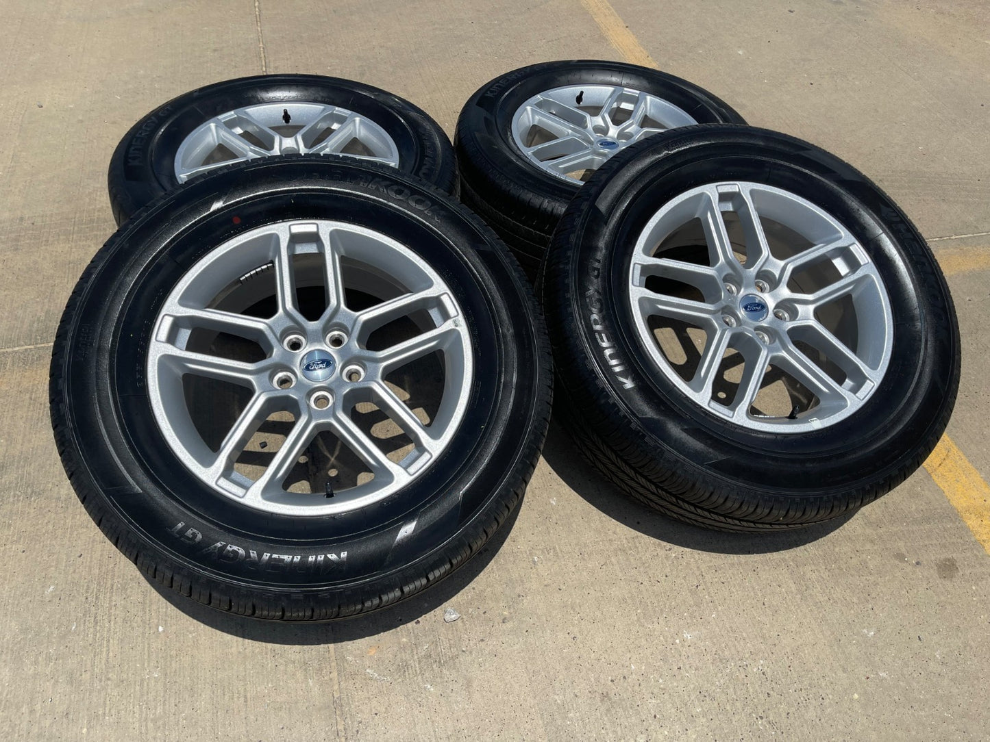 18" Ford Explorer Limited OEM 94024 rims wheels Lincoln Aviator SET HANKOOK NEW