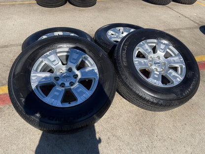 18" Nissan Titan Armada OEM 62752 wheels rims tires YOKOHAMA