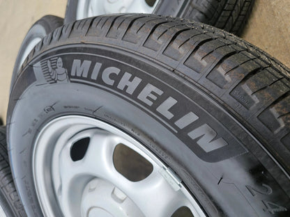 17" Ford F-150 OEM rims wheels 3857 tires steel 2023 2024 2025 2026 MICHELIN NEW