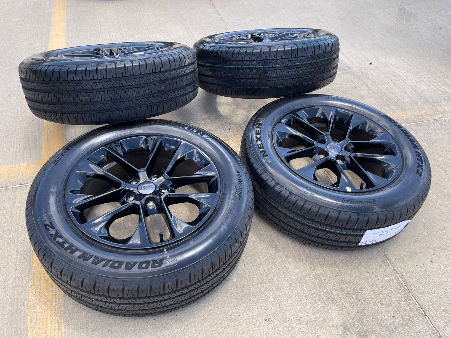 (5) 20" Jeep Wrangler HIGH ALTITUDE 9262 96902 OEM wheels rims Gladiator NEW
