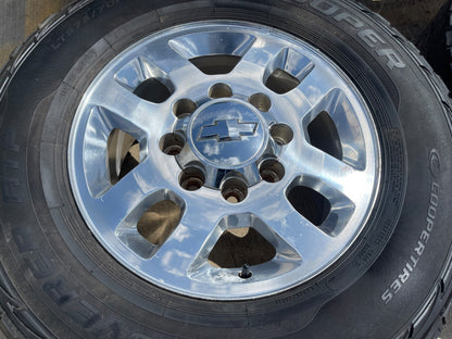 18" Chevy Silverado GMC Sierra 2500 3500 OEM 5502 SET wheels rims COOPER