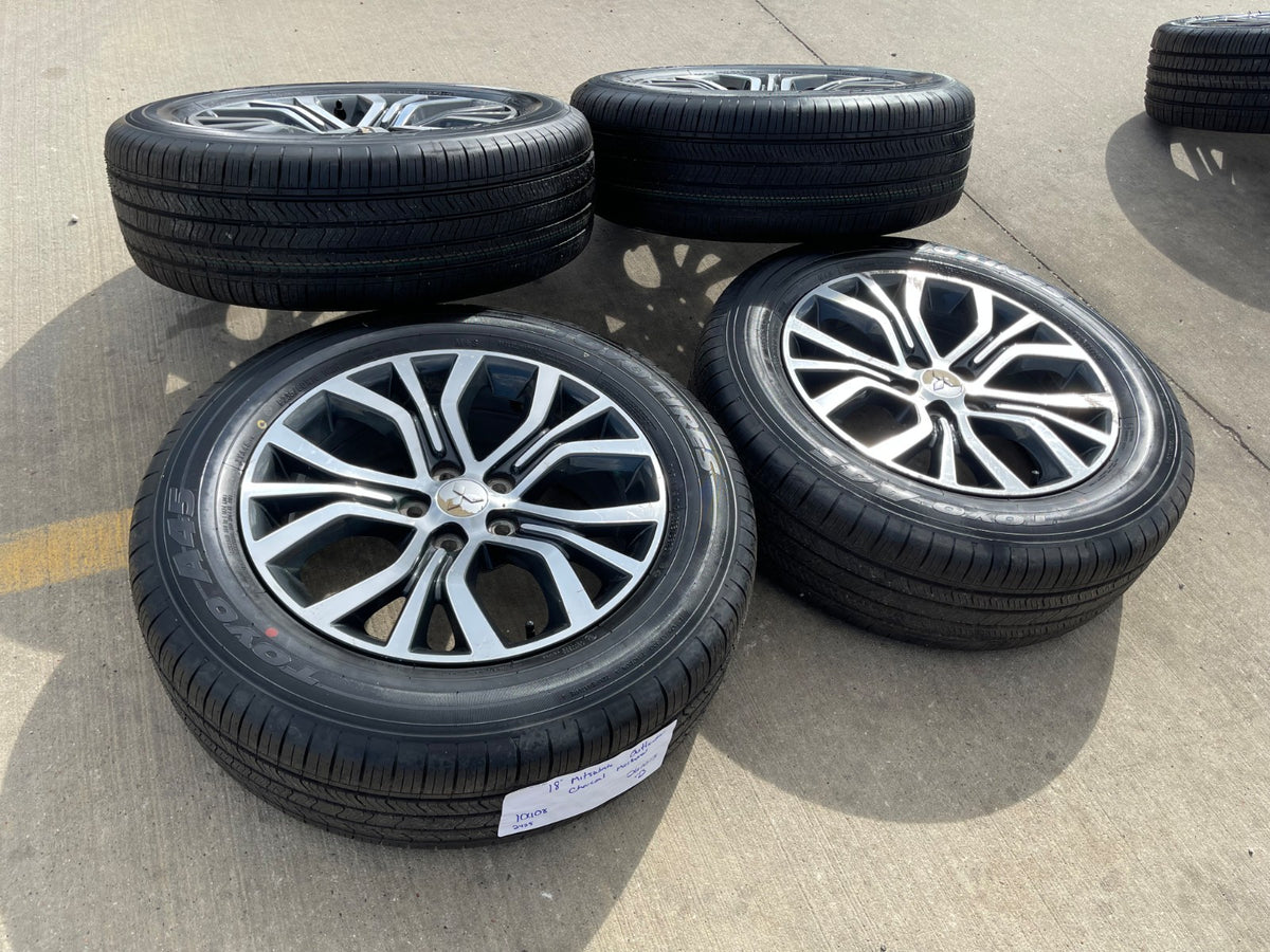 18" Mitsubishi Outlander OEM 10408 wheels rims tires NEW TOYO