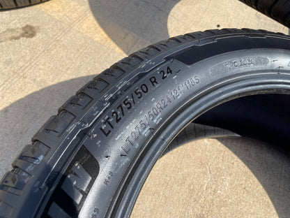 (4) 275/50/24 Michelin Primacy LTX tires 275/50R24 LT 10 PLY 121S NEW TAKE OFFS