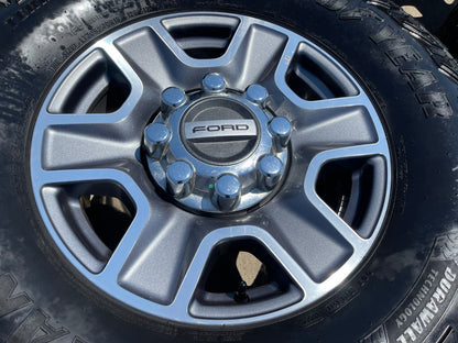 18" Ford F-250 F-350 Lariat FX-4 OEM wheels 10480 10298 tires GOODEYAR M/T 35"