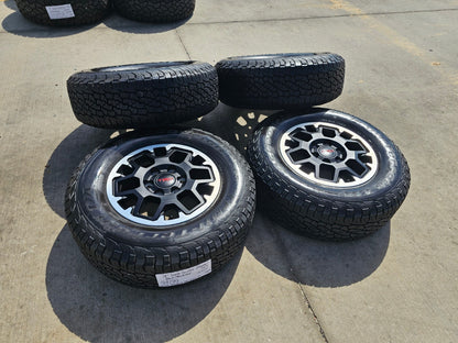 17" Toyota Tacoma 4Runner TRD OEM 10638 wheels rims SET 2025 2026 BFG A/T