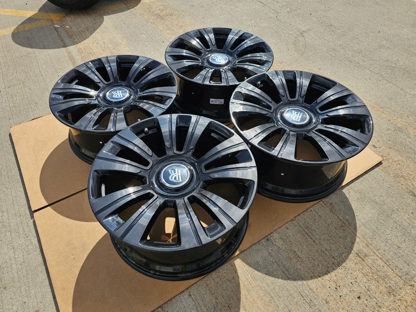 21" Rolls Royce Wraith Ghost Dawn OEM wheels rims 5x120