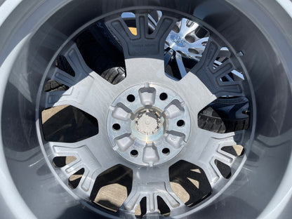 22" Dodge Ram 1500 OEM TUNGSTEN LIMITED Laramie wheels rims SET PIRELLI NEW