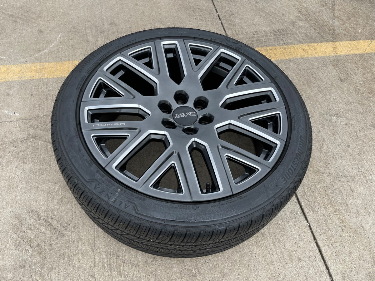 24" GMC Yukon Sierra DENALI OEM wheel rim tire 2022 2023 2024 2025 2026 NEW