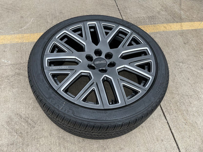 24" GMC Yukon Sierra DENALI OEM wheel rim tire 2022 2023 2024 2025 2026 NEW