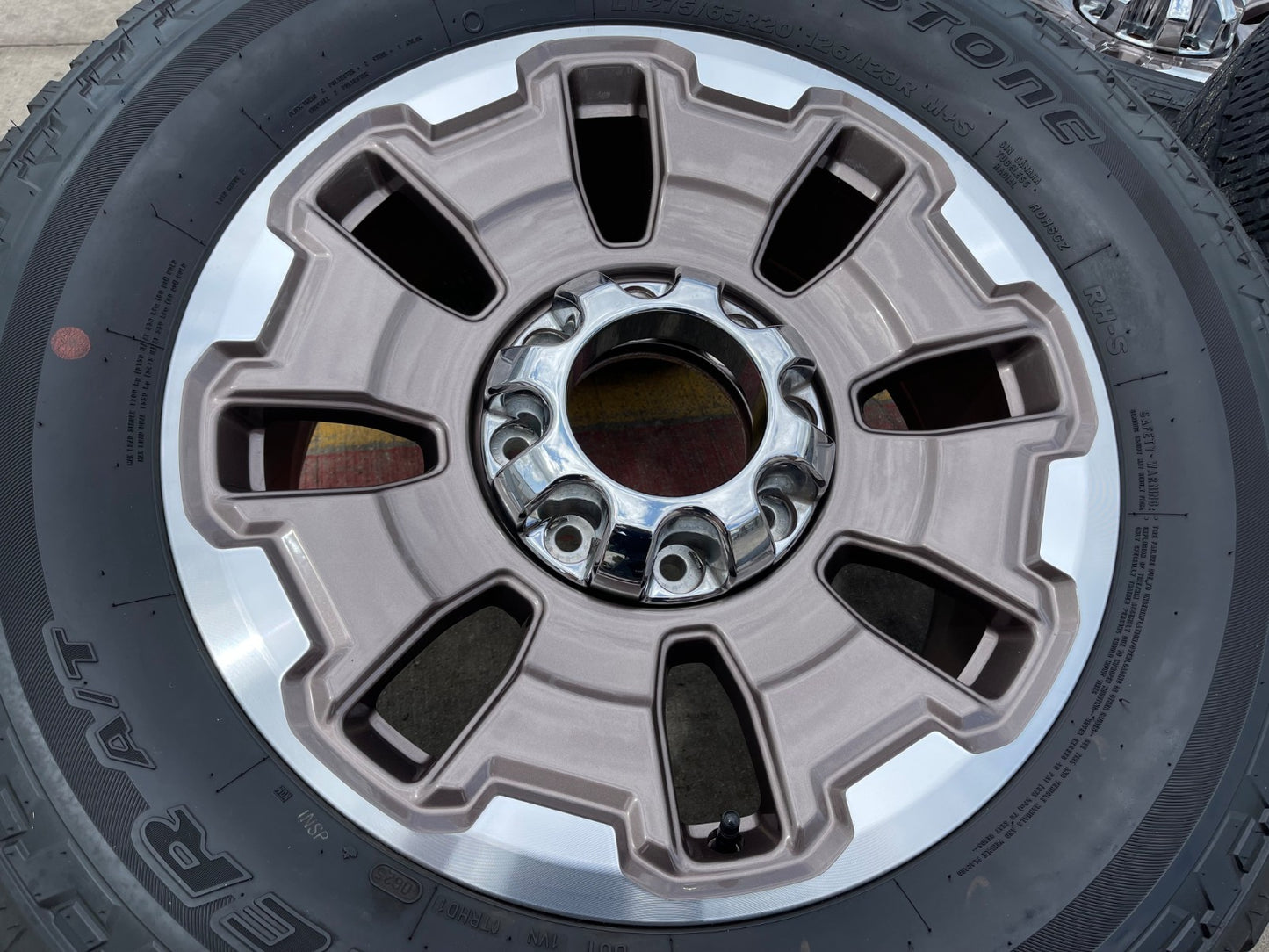 20" Ford F-250 F-350 OEM 10487 LIMITED KING RANCH tan wheels rims 2024 2025 2026