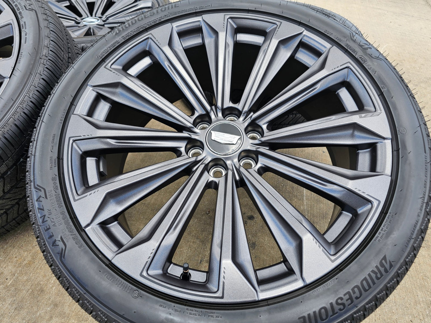 24" Cadillac Escalade V PLATINUM OEM wheels rims tires 2024 2025 2026 2027 NEW