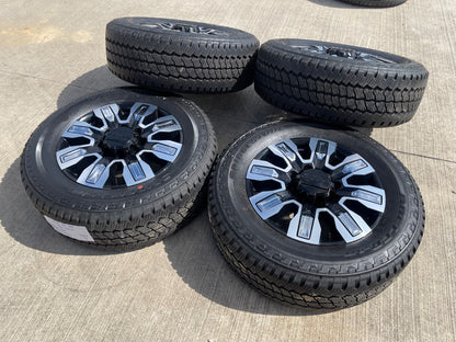 20" GMC Sierra DENALI 2500 3500 OEM wheels rims 5958 14138 Chevy DUELER A/T SET