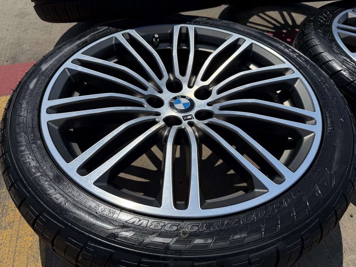 19" BMW 530i 540i 4 5 6 7 OEM 86332 Series wheels rims 2022 2023 2024 2025 SET