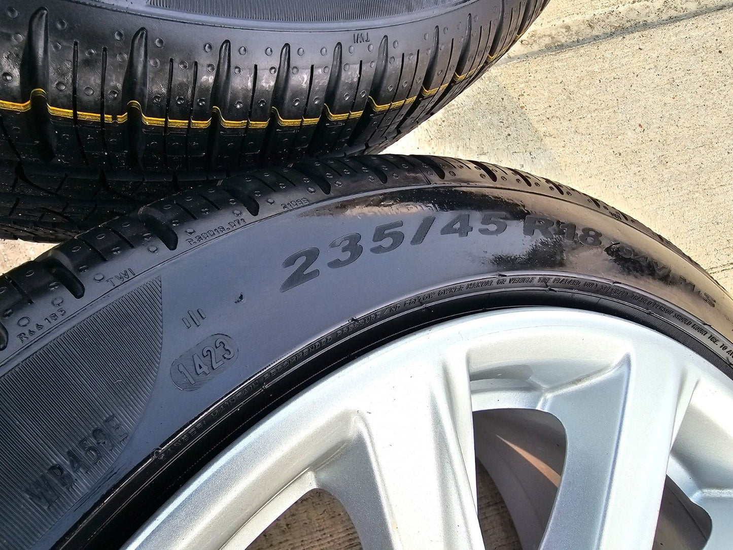 18" Cadillac CT5 Platinum wheels rims OEM 4836 tires 2023 2024 2025 2026 NEW