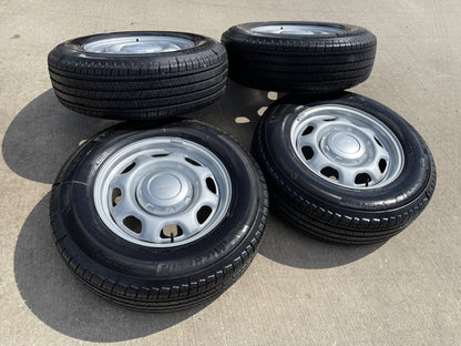 17" Ford F-150 OEM rims wheels 3857 steel 2025 2026 2027 MICHELIN SET NEW
