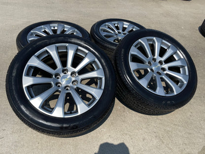 22" Chevy Silverado High Country OEM 5922 wheels rims Tahoe BRIDGESTONE NEW