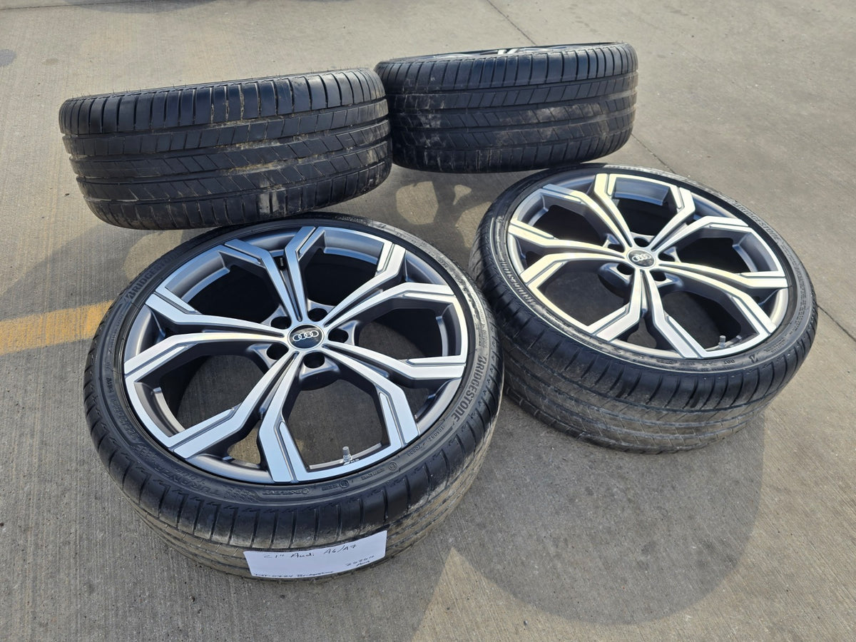 21" Audi S6 S5 wheels rims OEM Q3 Q4 A5 A6 A7 S7 RS5 RS6 2024 2025 2026 SET NEW