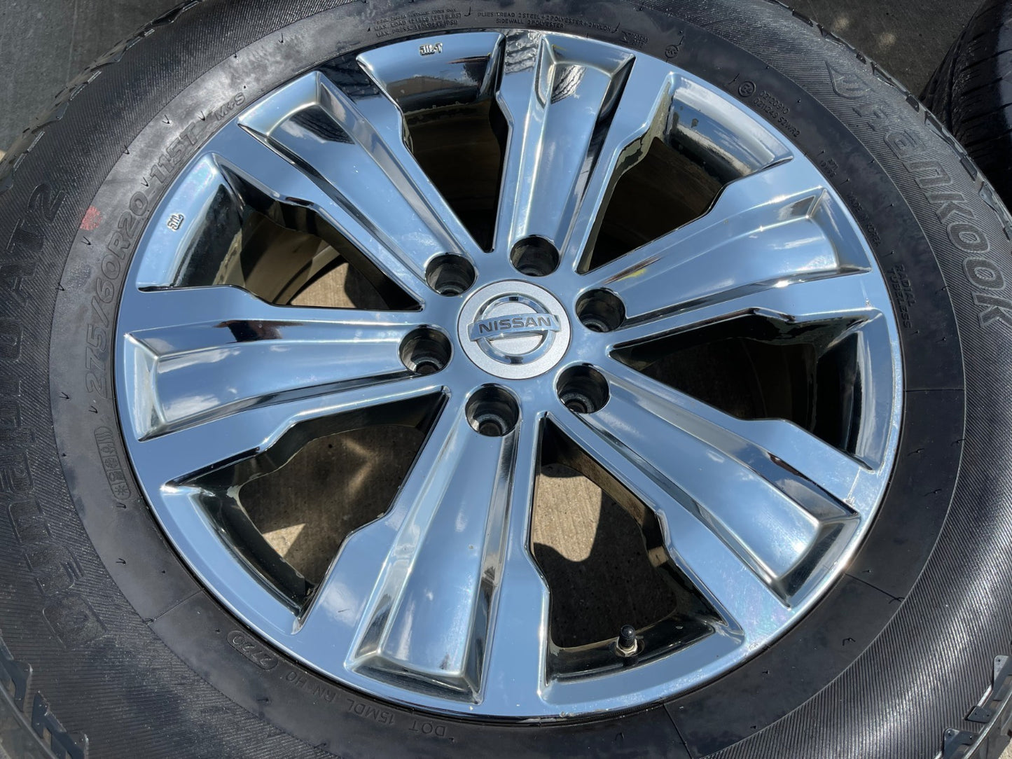 20" Nissan Titan Armada OEM 62753 wheels rims 2018 2019 2020 2022 2023 2024 2025