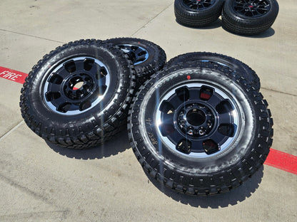 18" Ford F-250 F-350 OEM TREMOR rims wheels 10482 tires SET DURATRAC R/T 35" NEW