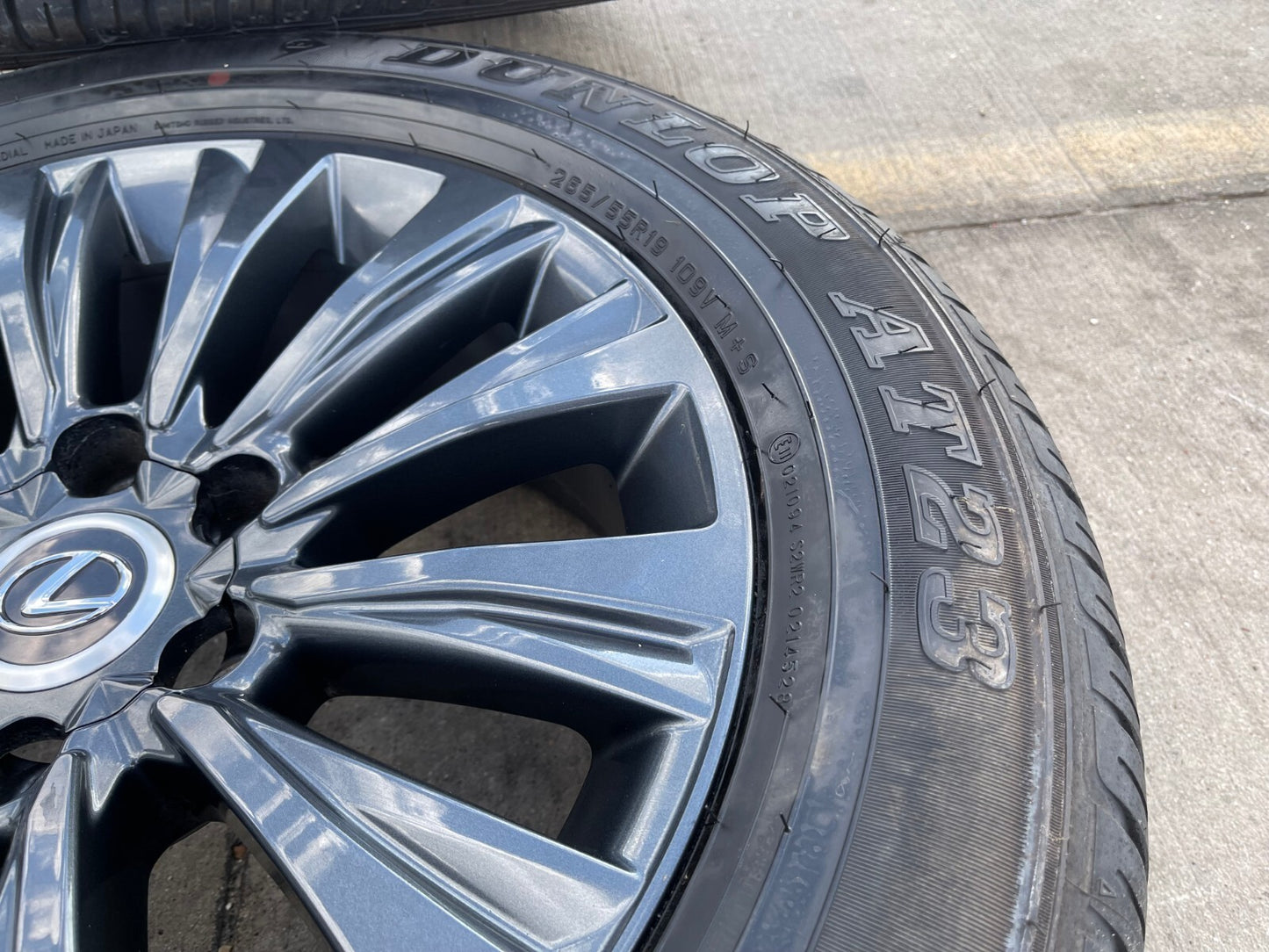 19" Lexus GX460 GX470 Tacoma 4Runner OEM 74388 wheels rims 2022 2023 2024 NEW