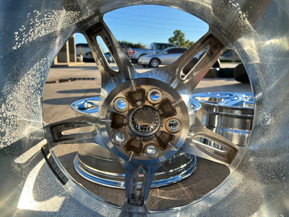 19" + 20" Chevy Corvette C8 OEM Replica rims 14007 14008 2023 2024 2025 USED