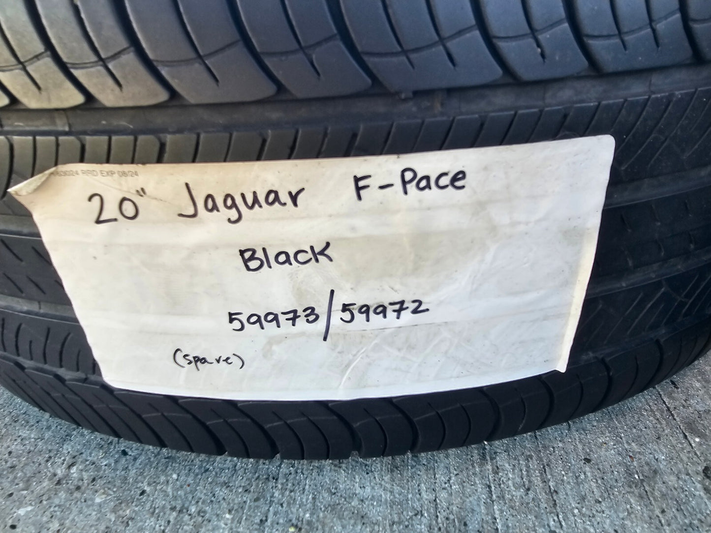 20" Jaguar F-Pace OEM wheel rim 59972 59973 2020 2021 2022 2023 2024 2025