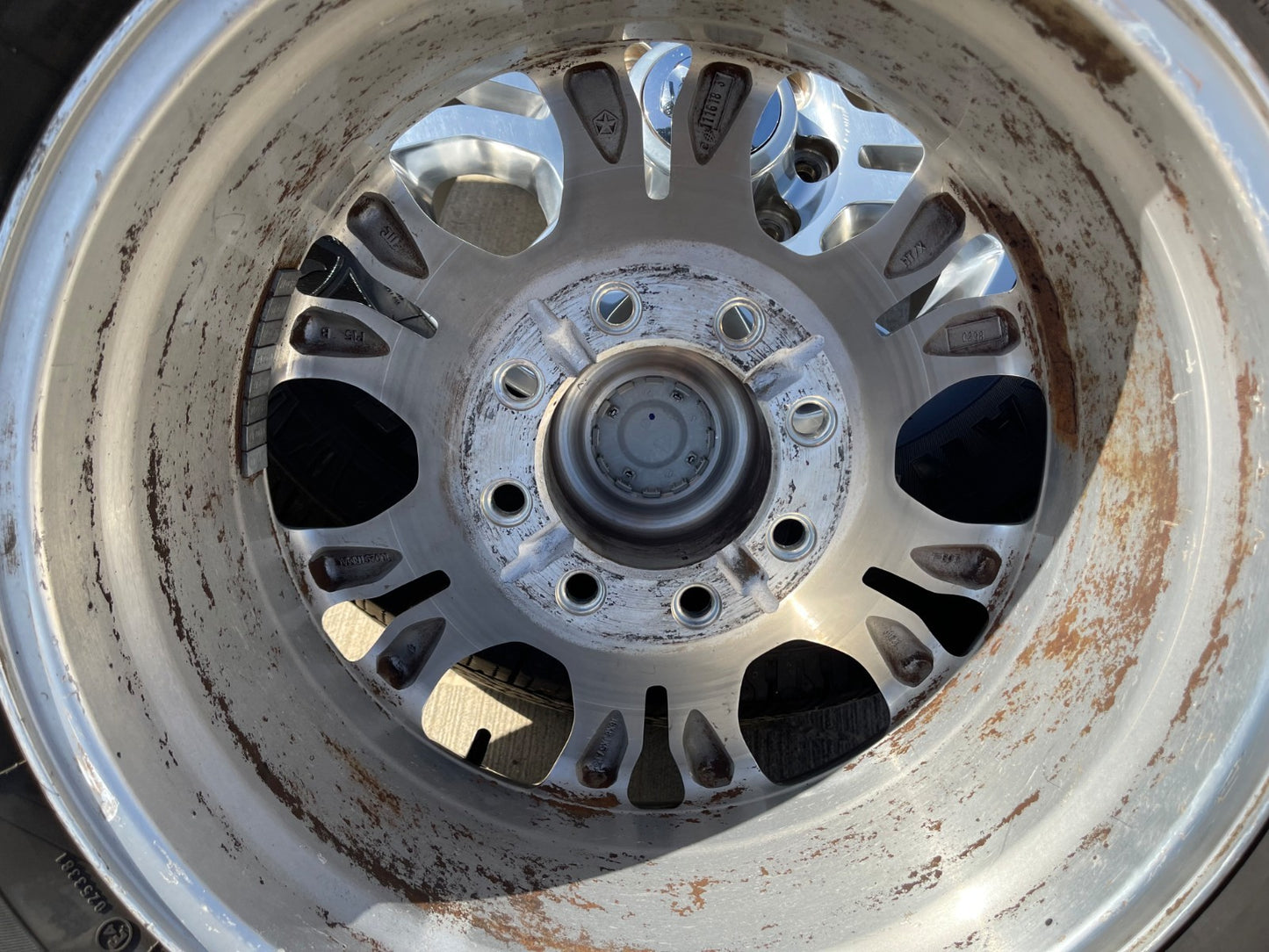 18" Ram 2500 3500 Laramie Power Wagon OEM 2476 wheels rims SET FITS 1999-2027