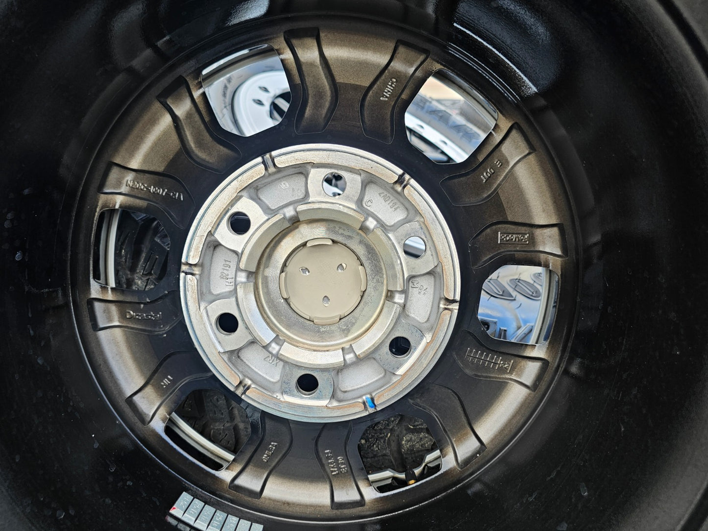 17" Ford Bronco SASQUATCH wheels rims BEADLOCK 10388 Ranger SET GOODYEAR A/T 35"