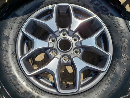 17" Ford Bronco wheels rims SASQUATCH Ranger 95229 10387 BFG 2024 2025 2026 NEW