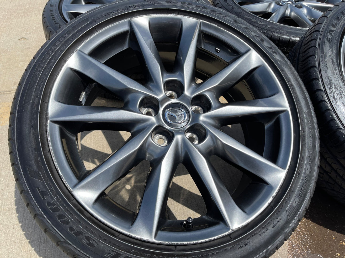 18" Mazda 3 2 5 OEM rims wheels 64940 CX-3 SET tires SET DISCOUNTED
