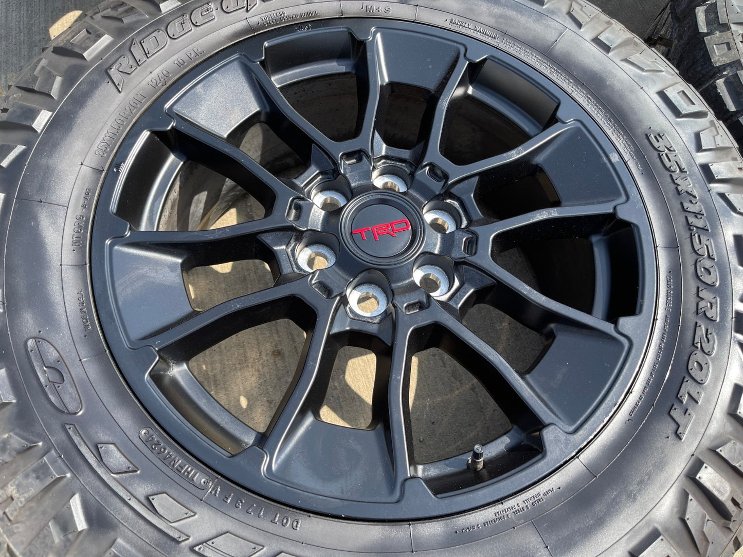 20" Toyota Tundra TRD OEM wheels rims 95314 65196 Sequoia SET NITRO 35"