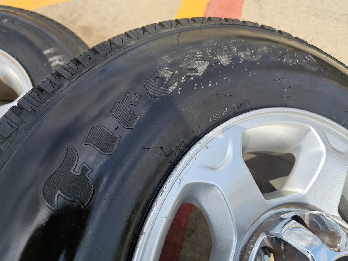 17" Ford F-250 F-350 OEM rims wheels 3950 tires FIRESTONE DISCOUNTED
