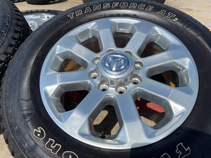 20" Dodge Ram 2500 3500 LARAMIE OEM 2700 wheels rims tires 2024 2025 2026