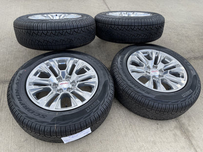 20" GMC Sierra Yukon Denali OEM 5917 wheels rims Chevy 2022 2023 2025 2026 NEW